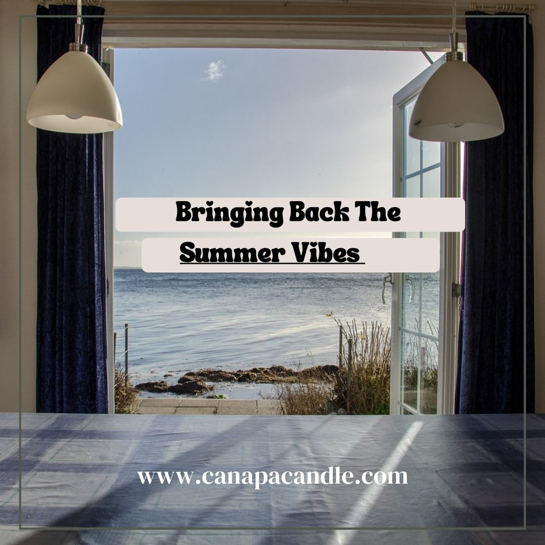 Bringing Summer Vibes Back: Our Charming Beach Cottage Candle is Back in Stock! 🌅