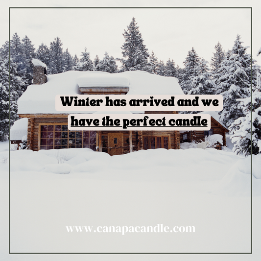 Winter has arrived in Nova Scotia and we have the perfect candle!