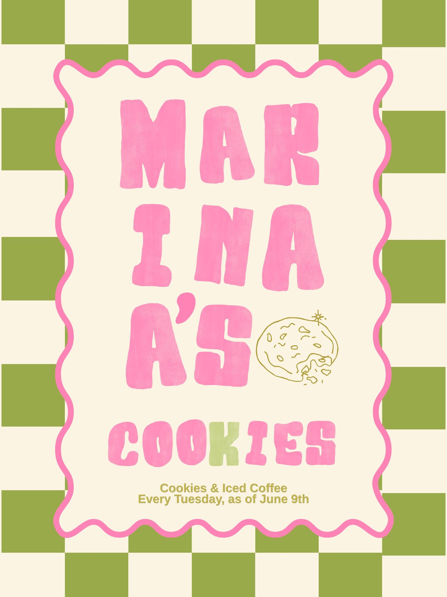 Marina's Cookies + Iced Coffee | Kelp House in Louisbourg | Every Tuesday