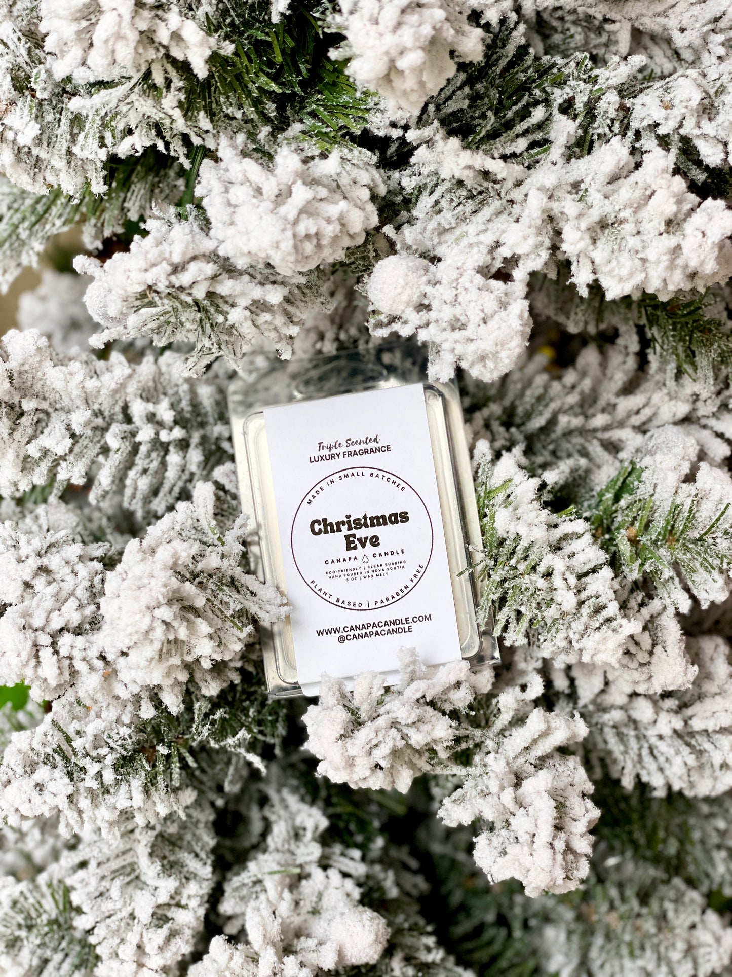 Christmas Eve Soy Wax Melt from Canapa Candle