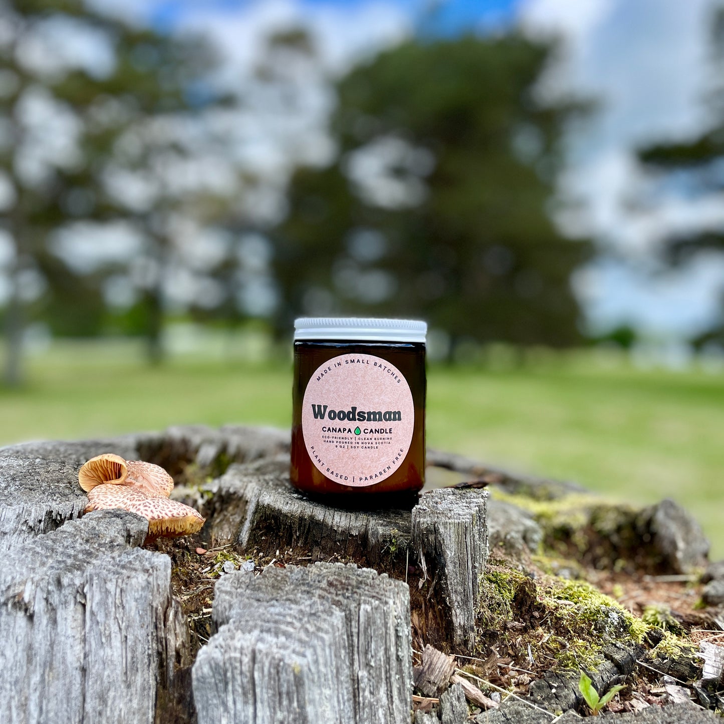 Woodsman Soy Candle - Lime + Evergreen + Juniper