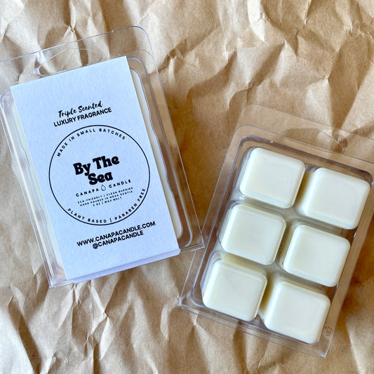 By The Sea soy wax melt hand poured by Canapa Candle in Louisbourg, Nova Scotia