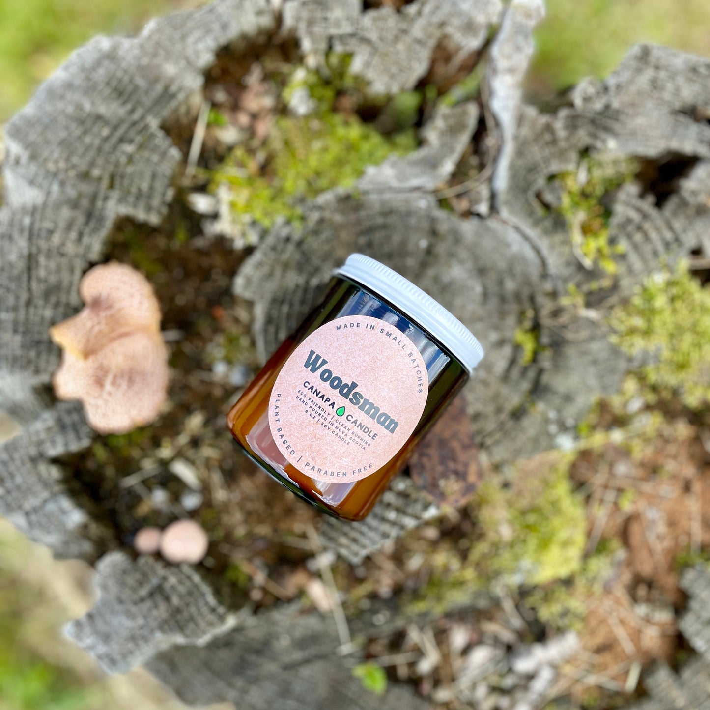 Woodsman Soy Candle - Lime + Evergreen + Juniper