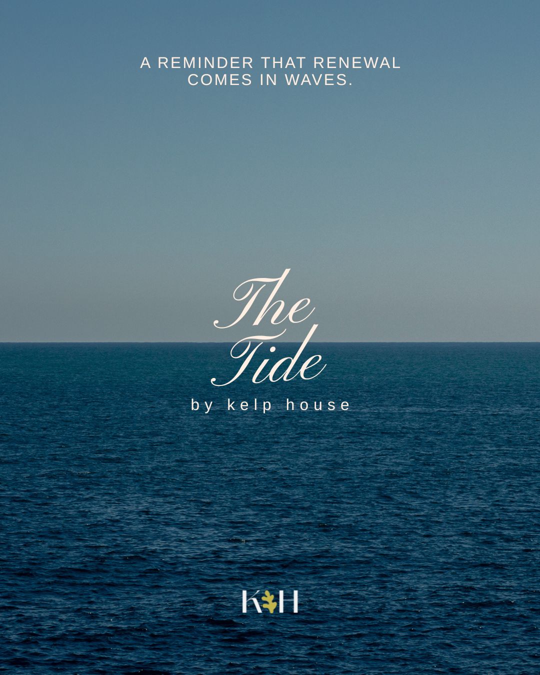 The Tide is a Kelp House soy candle collection handmade in Louisbourg, Nova Scotia on Cape Breton Island.