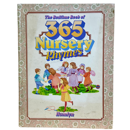 Large Vintage Nursery Rhyme Book | Vintage Home