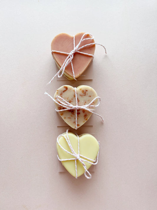 Sweetheart Soap Stacks from SOAK Bath Co