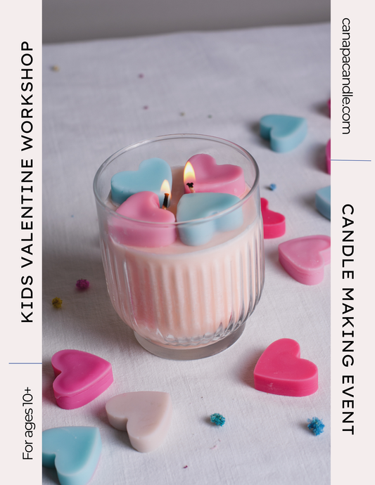 Kids Valentine Theme - Candle Making Workshop