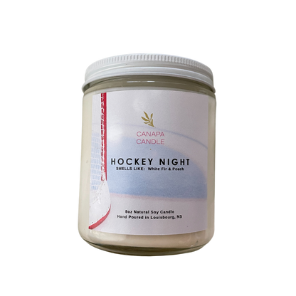 Hockey Night Soy Candle
