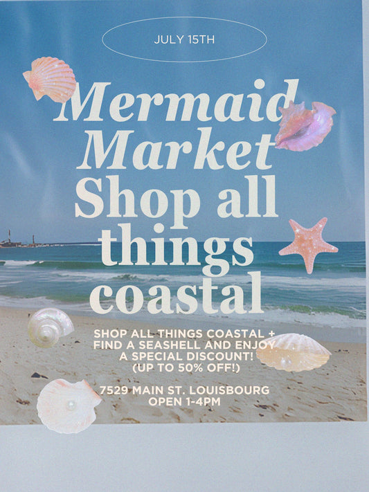 Mermaid Market shopping event at Kelp House in Louisbourg at 7529 Main St.