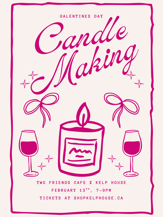 Two Friends Cafe Sydney Kelp House Candle Making Workshop