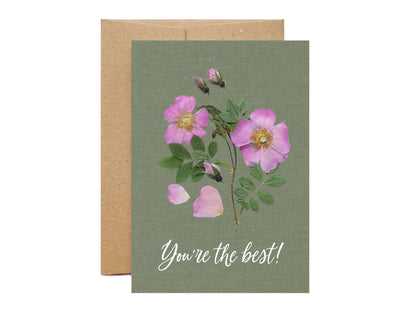 You're The Best, Wild Rose, Large Card