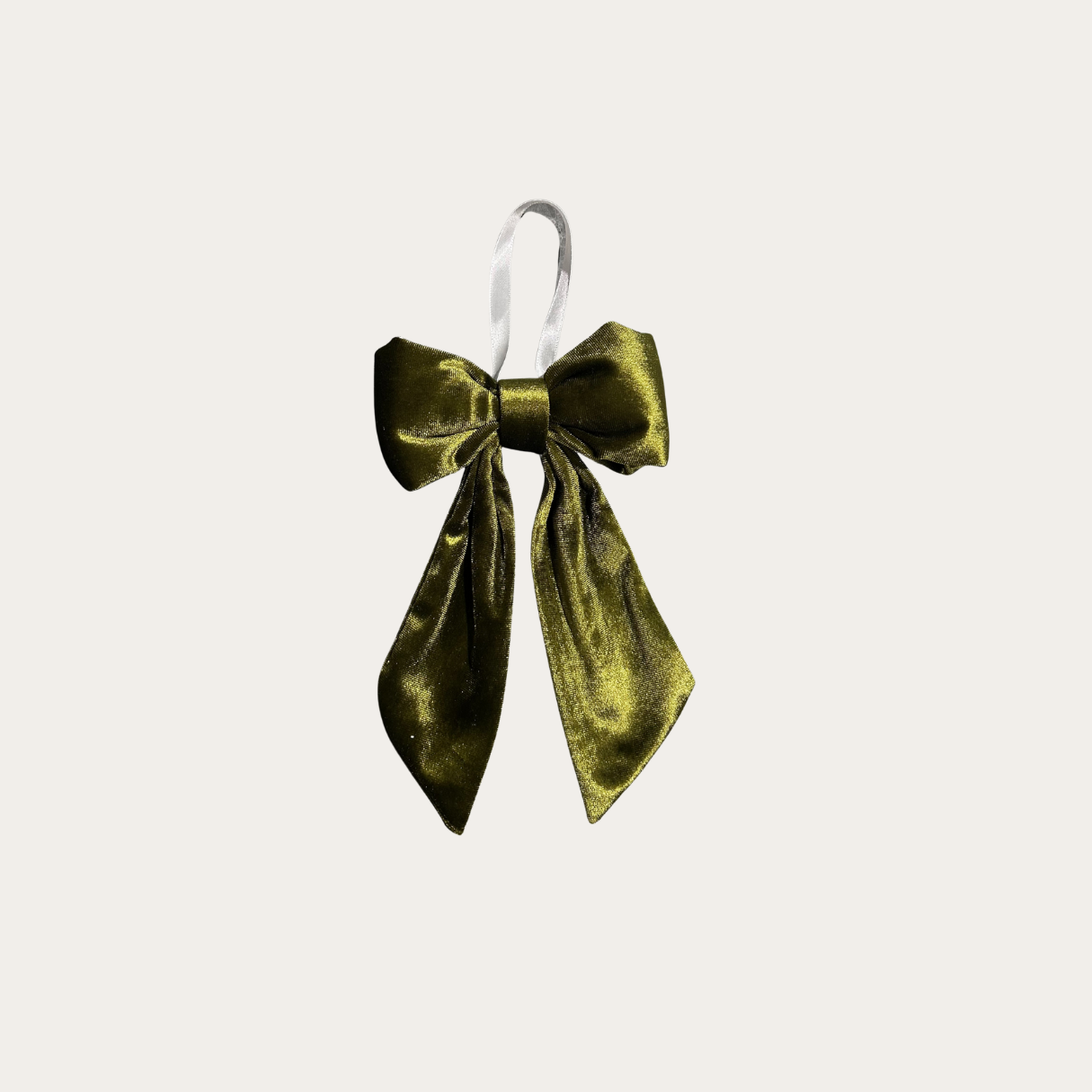 Chartreuse Velvet Holiday Bows: Small