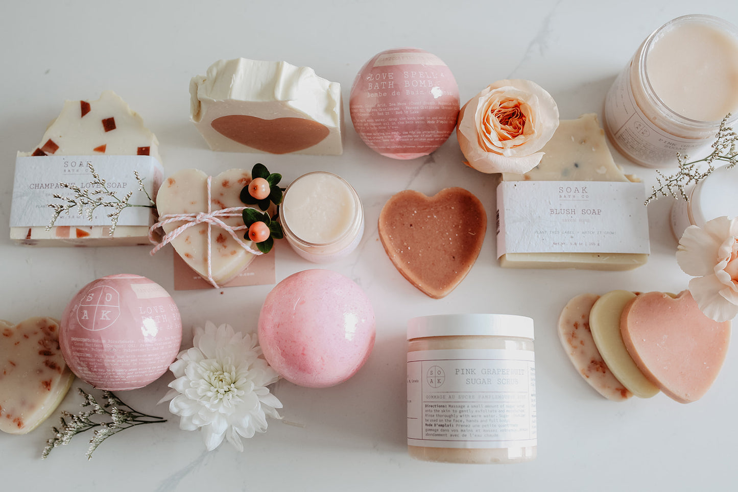 Mini Pink Grapefruit Sugar Scrub - 2 Ounce by SOAK Bath Co