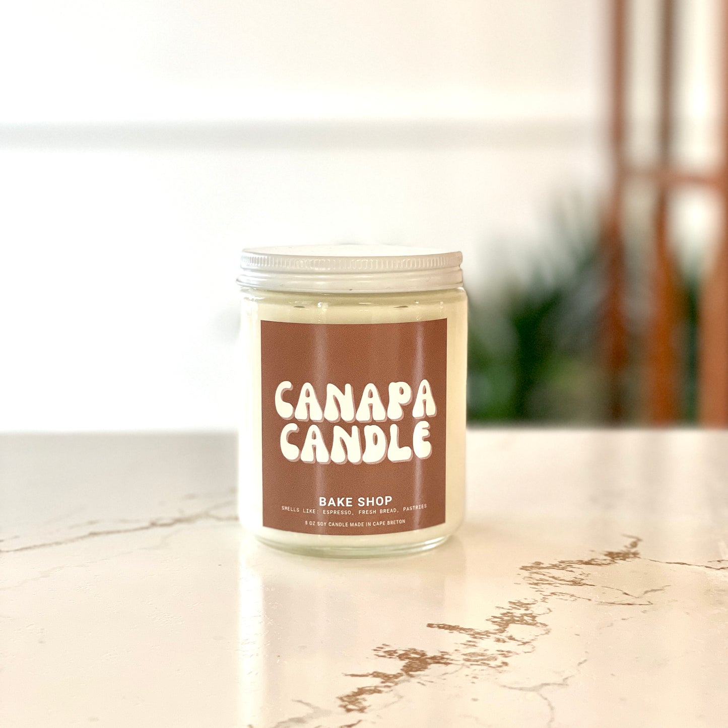 Bake Shop Soy Candle - Espresso + Vanilla Cream