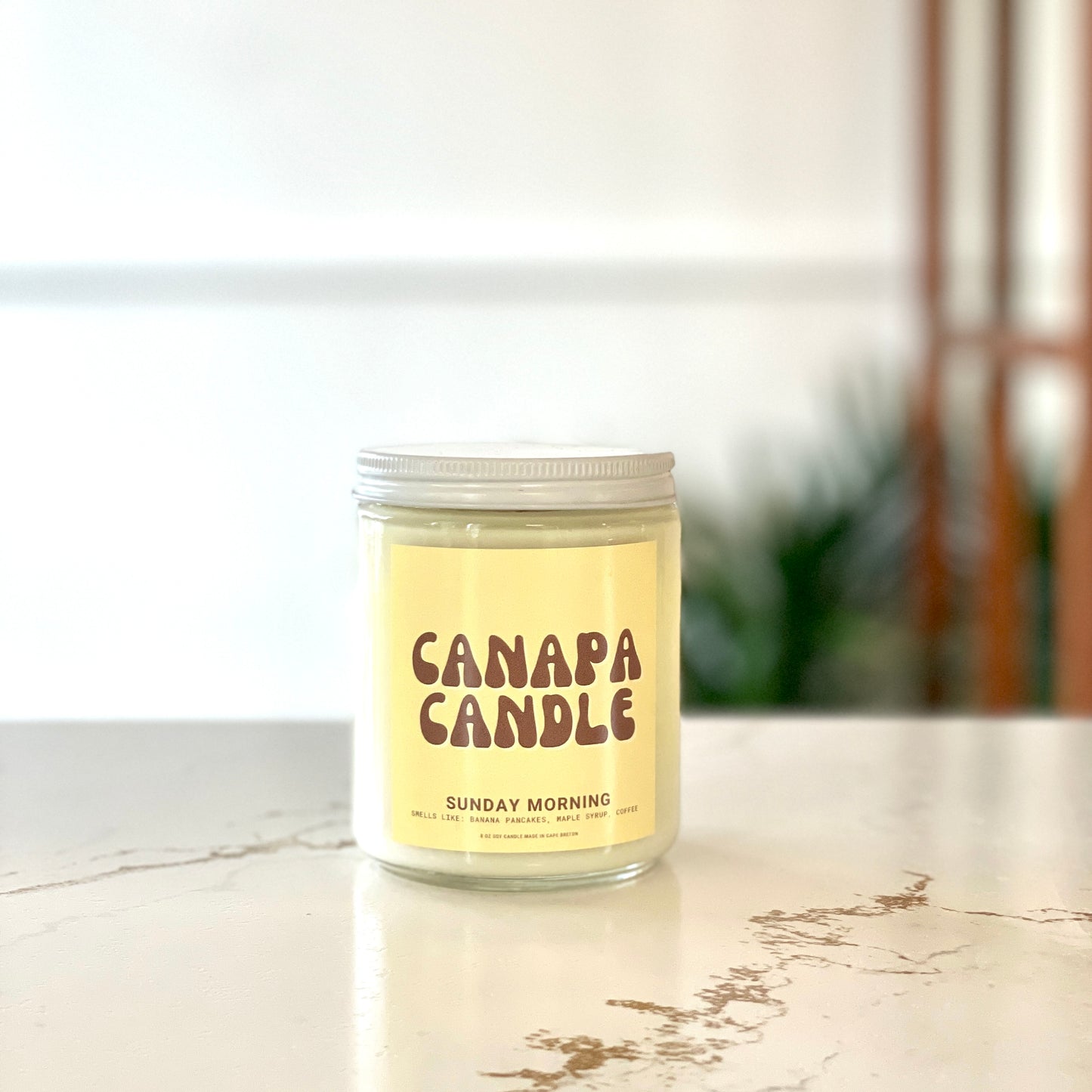 Sunday Morning Soy Candle - Banana Pancakes + Coffee + Maple Syrup