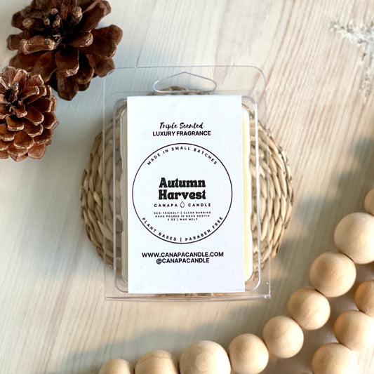 Autumn Harvest Soy Wax Melt from Canapa Candle
