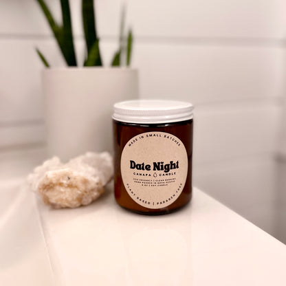 Date Night 9oz Soy Candle - Black Cherry Merlot + Strawberry