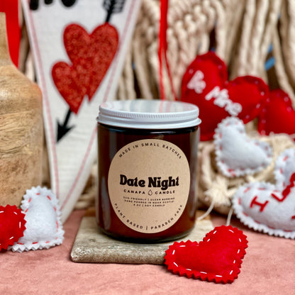 Date Night 9oz Soy Candle - Black Cherry Merlot + Strawberry